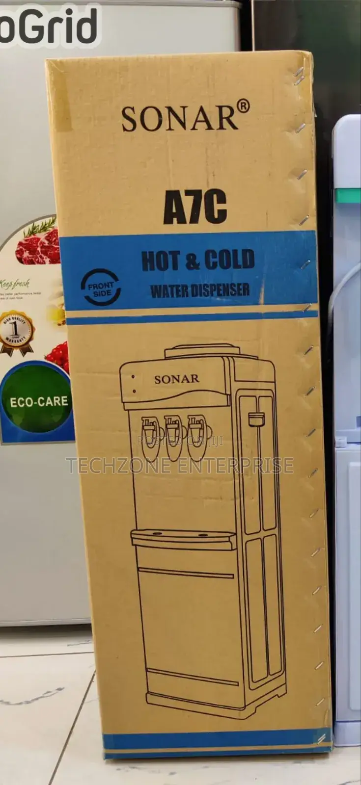 Sonar Hot, Normal and Cold A7c Standing Water Dispenser