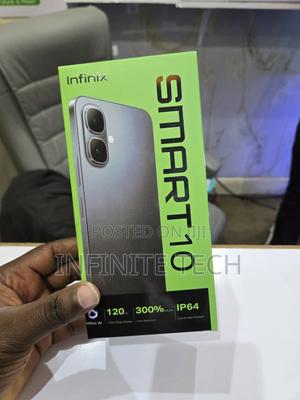 New Infinix Smart 10 128 GB Black - thumbnail 2