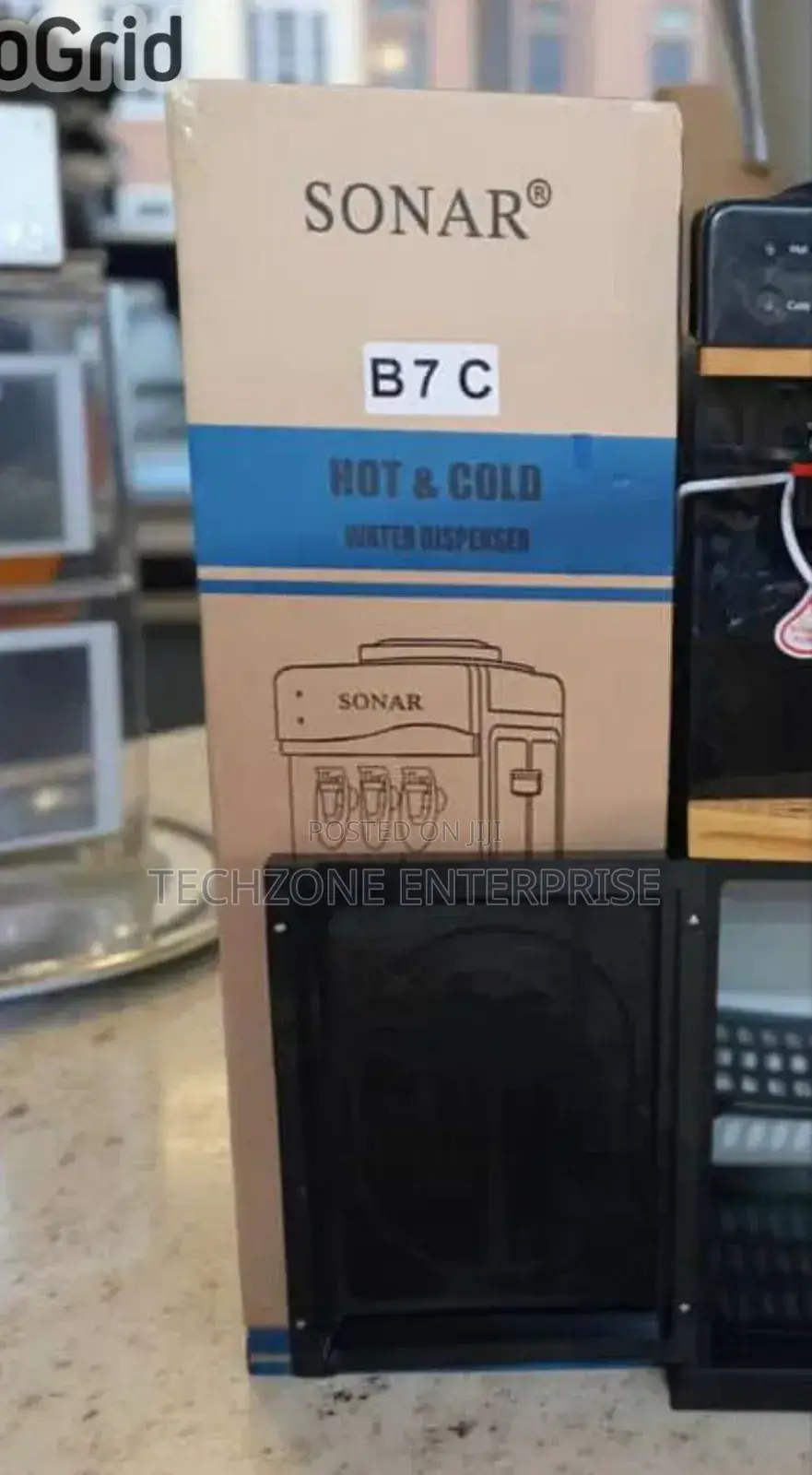 Sonar B7c Hot, Cold, and Normal Water Dispenser – Black