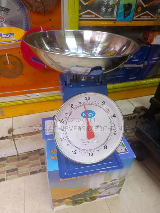 20kg Mechanical/Analogue Kitchen Scale - main view