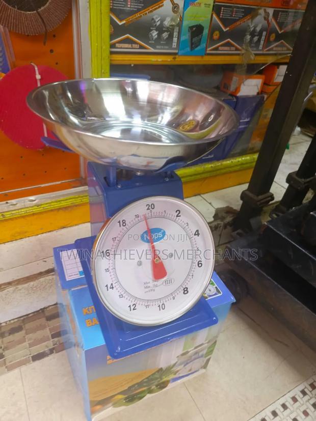 20kg Mechanical/Analogue Kitchen Scale - thumbnail 2