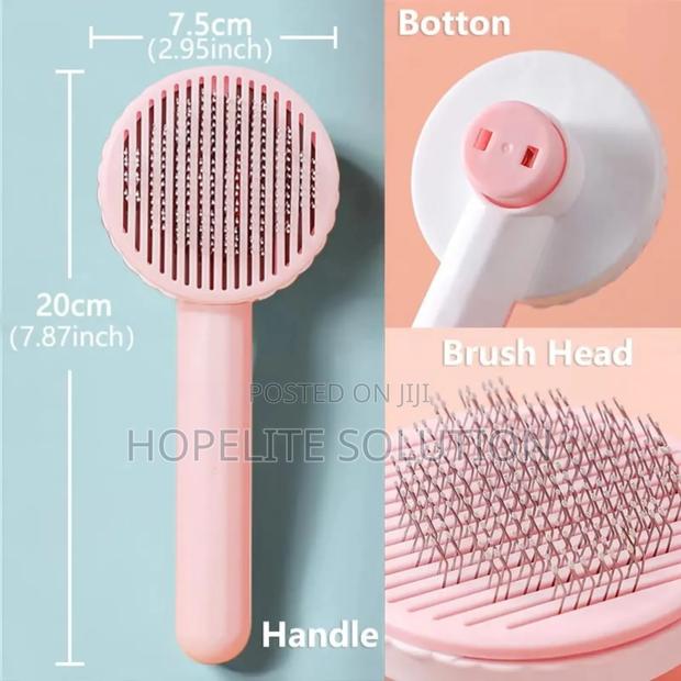 *Self Cleaning Pet Comb - thumbnail 3