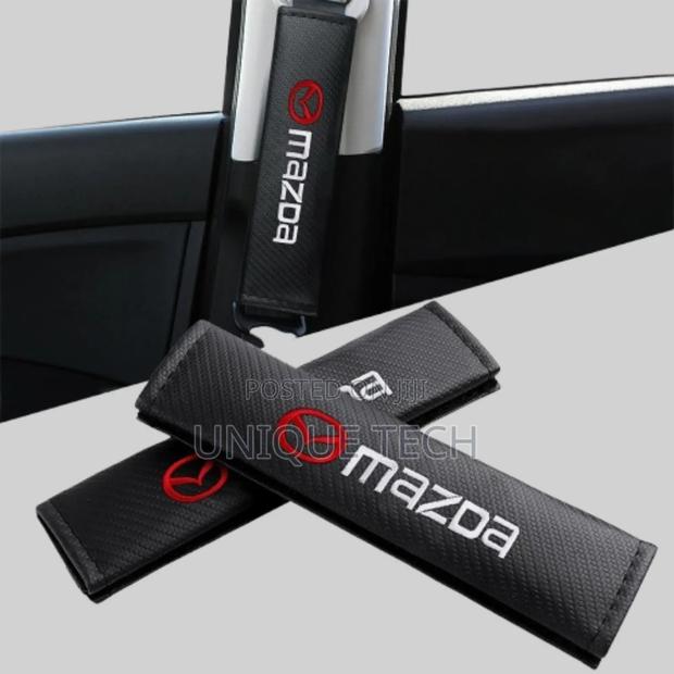 Branded Seat Belt Pads – 2pcs Soft Comfort Cushions