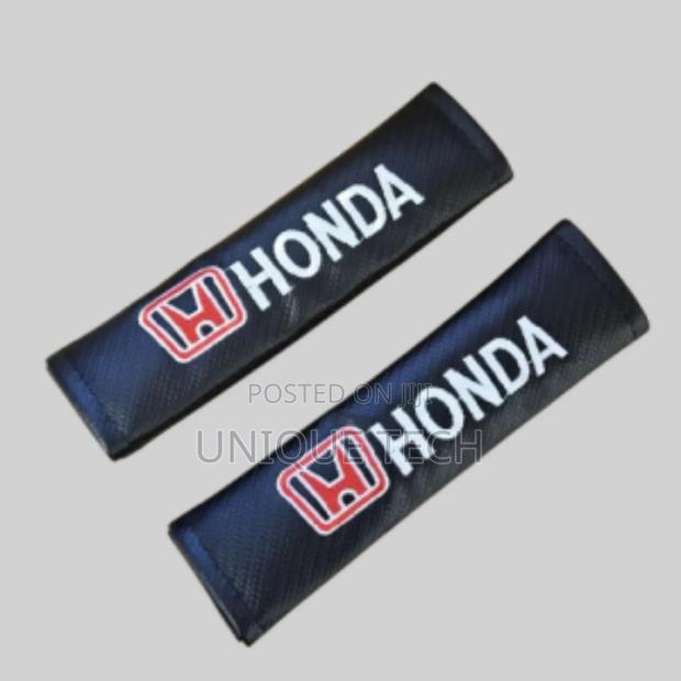2pcs Car Seatbelt Shoulder Pads – Branded & Stylish