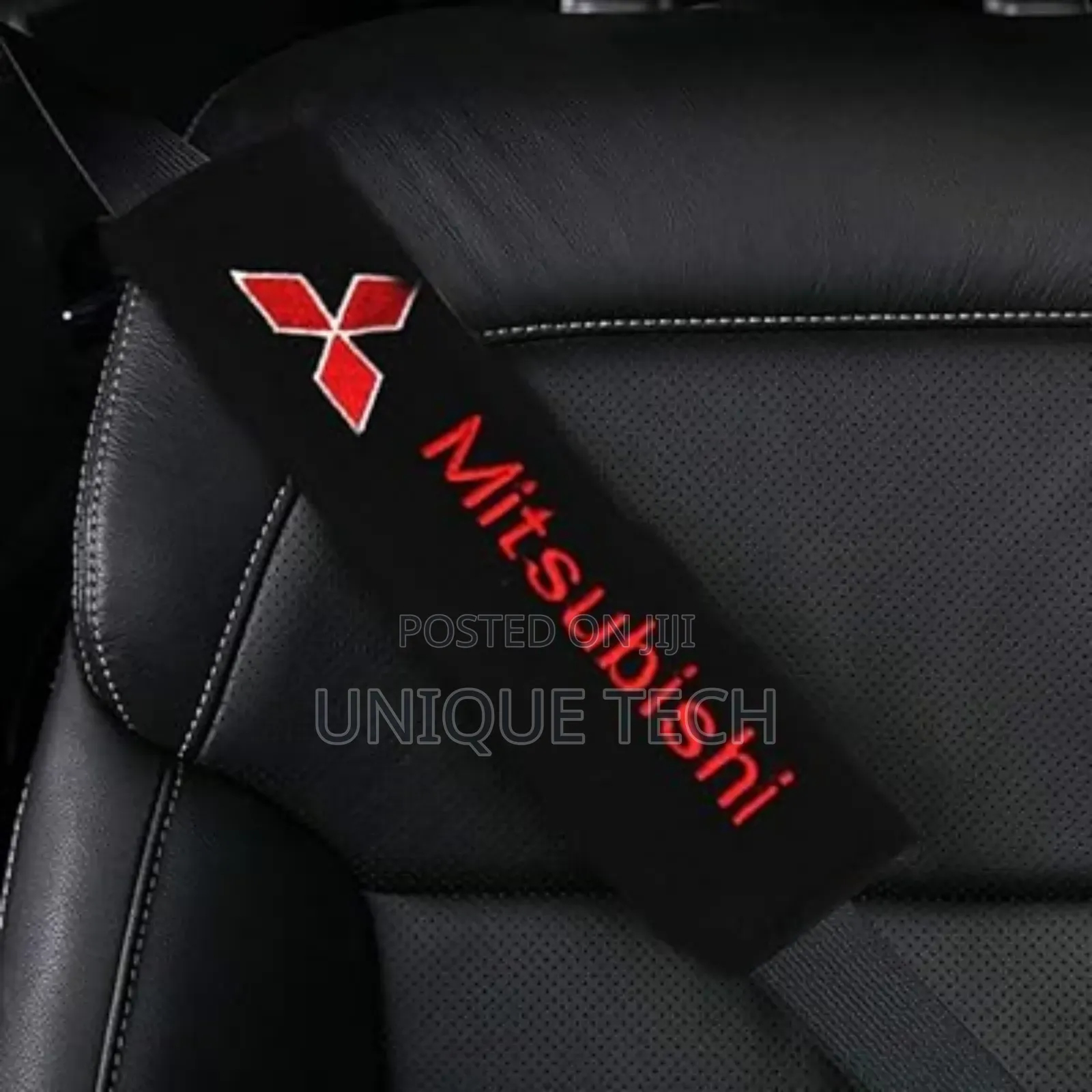 2pcs Branded Seat Belt Covers – Universal Comfort Pads