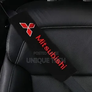 2pcs Branded Seat Belt Covers – Universal Comfort Pads