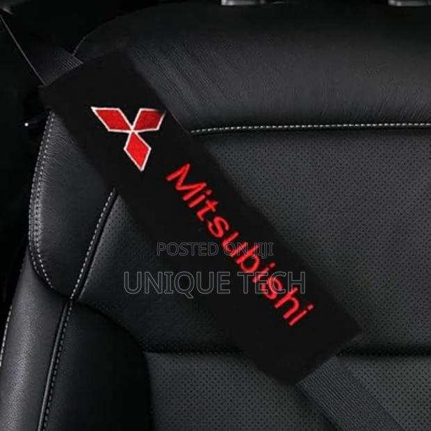 2pcs Branded Seat Belt Covers – Universal Comfort Pads