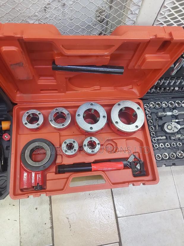 Pipe Threading Kit/ Pipe Threader Set/ Die Stock Set 1/2"-2" - thumbnail 2