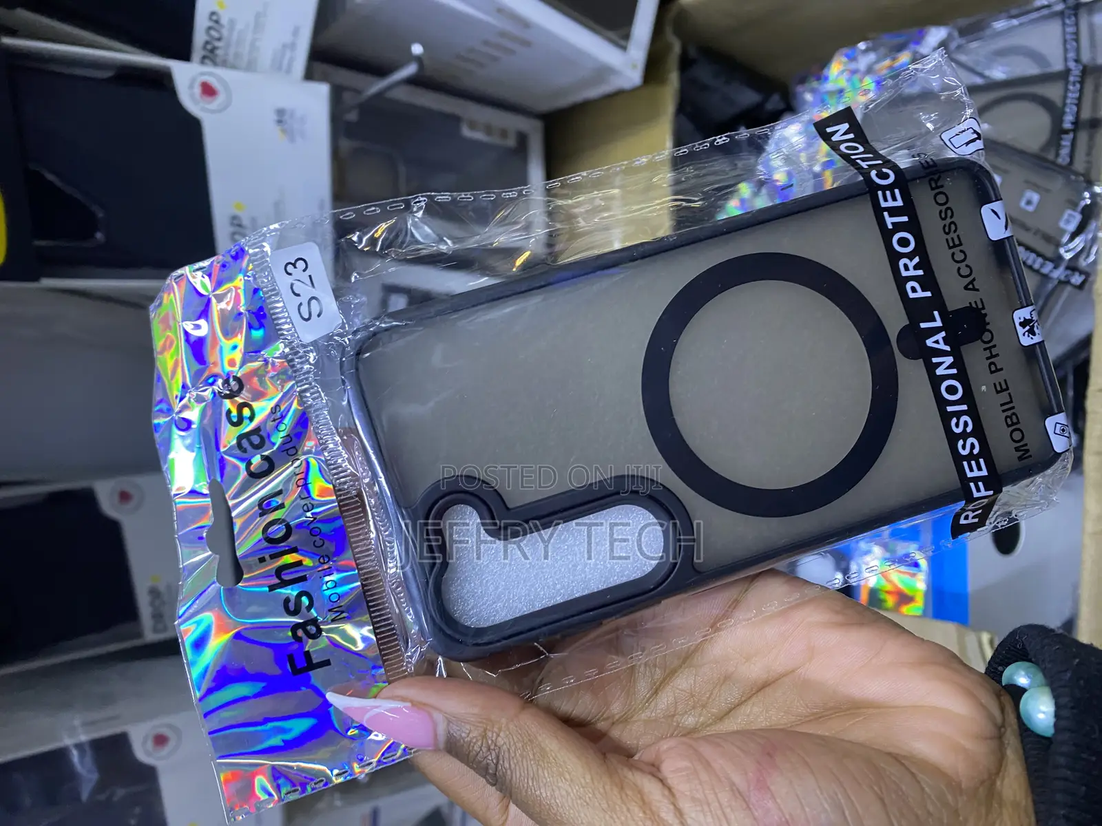 Yzb Magnetic Transluscent Case for Samsung Galaxy S23