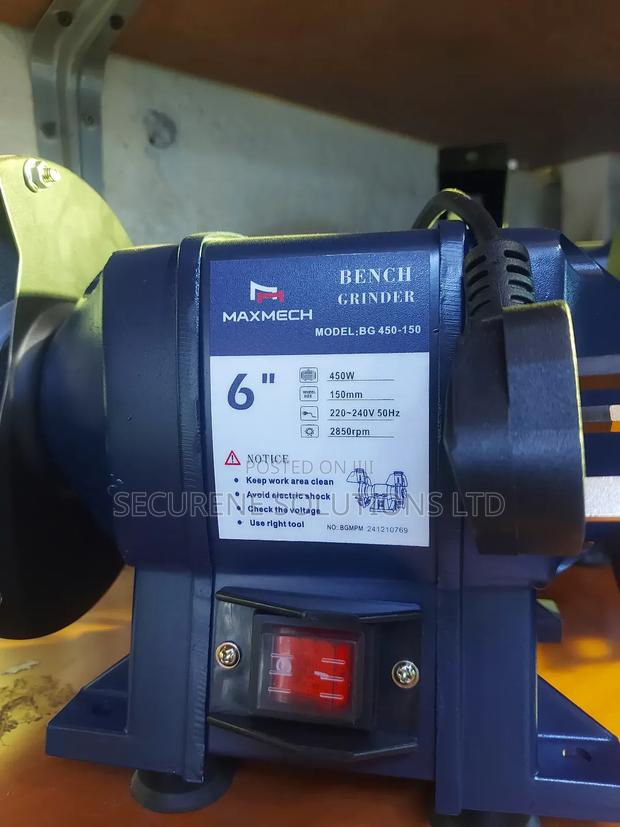 Maxmech Bg 450-150 6" Bench Grinder. - thumbnail 2