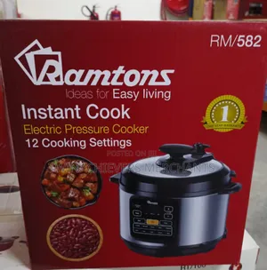 Original Ramtons Electric Pressure Cooker 6ltrs