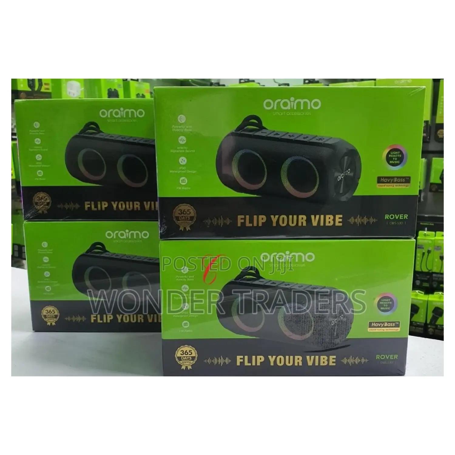 Oraimo Rover Obs-53d Flip Your Vibe Speakers