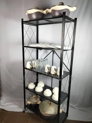Foldable 5 Layer Rack