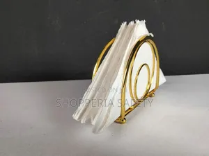Serviette Holder Gold