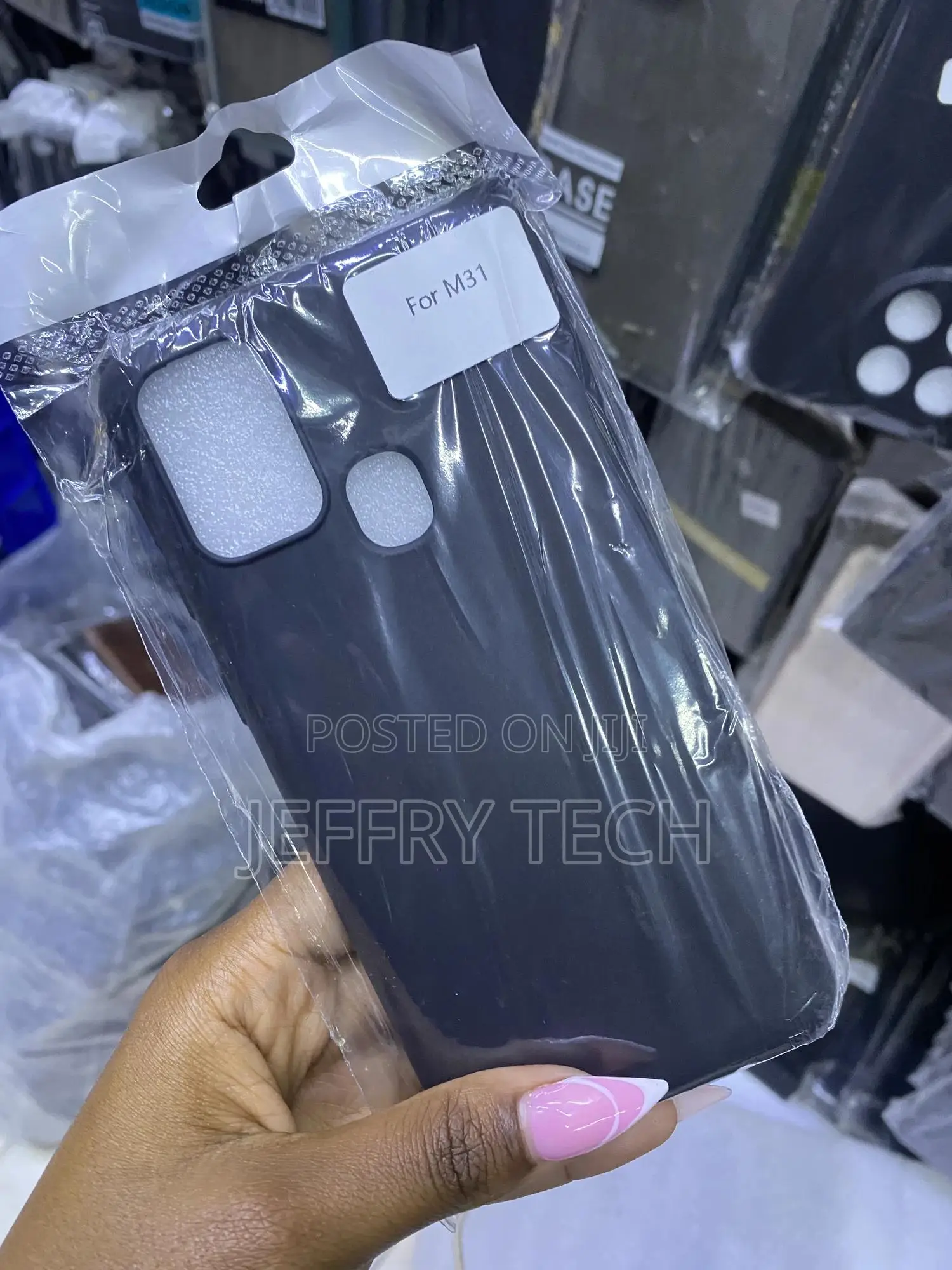 Joie Samsung Galaxy M31 Anti-Scratch Soft Case Silicone