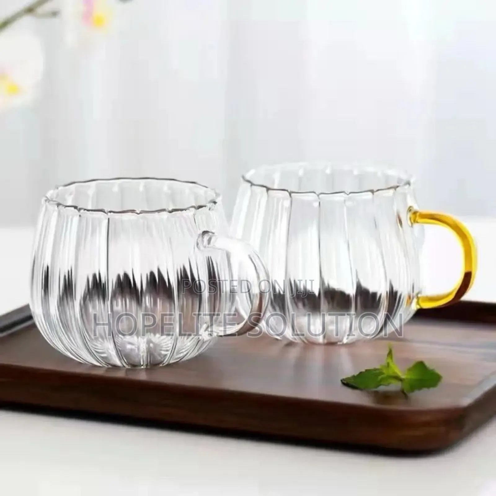 Ripple Glass Mug