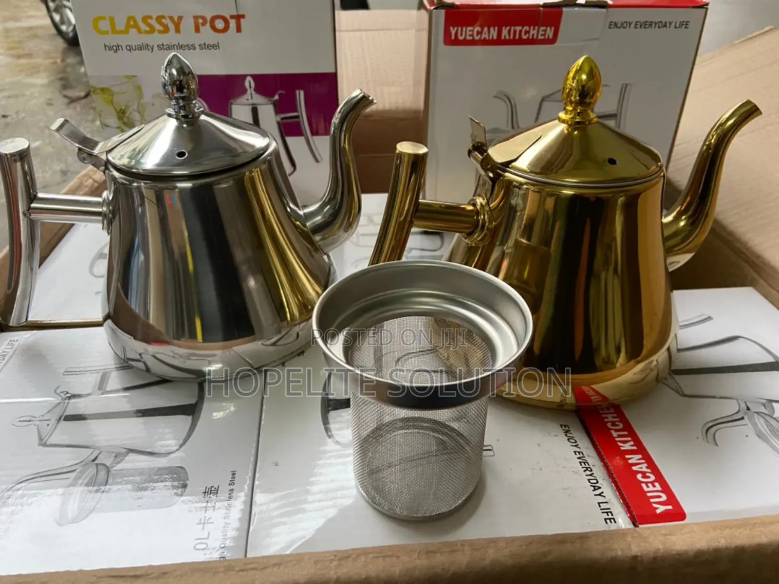Stainless Steel Tea Pot