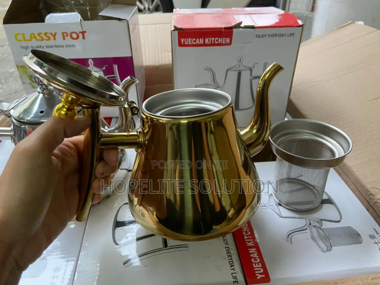 Stainless Steel Tea Pot
