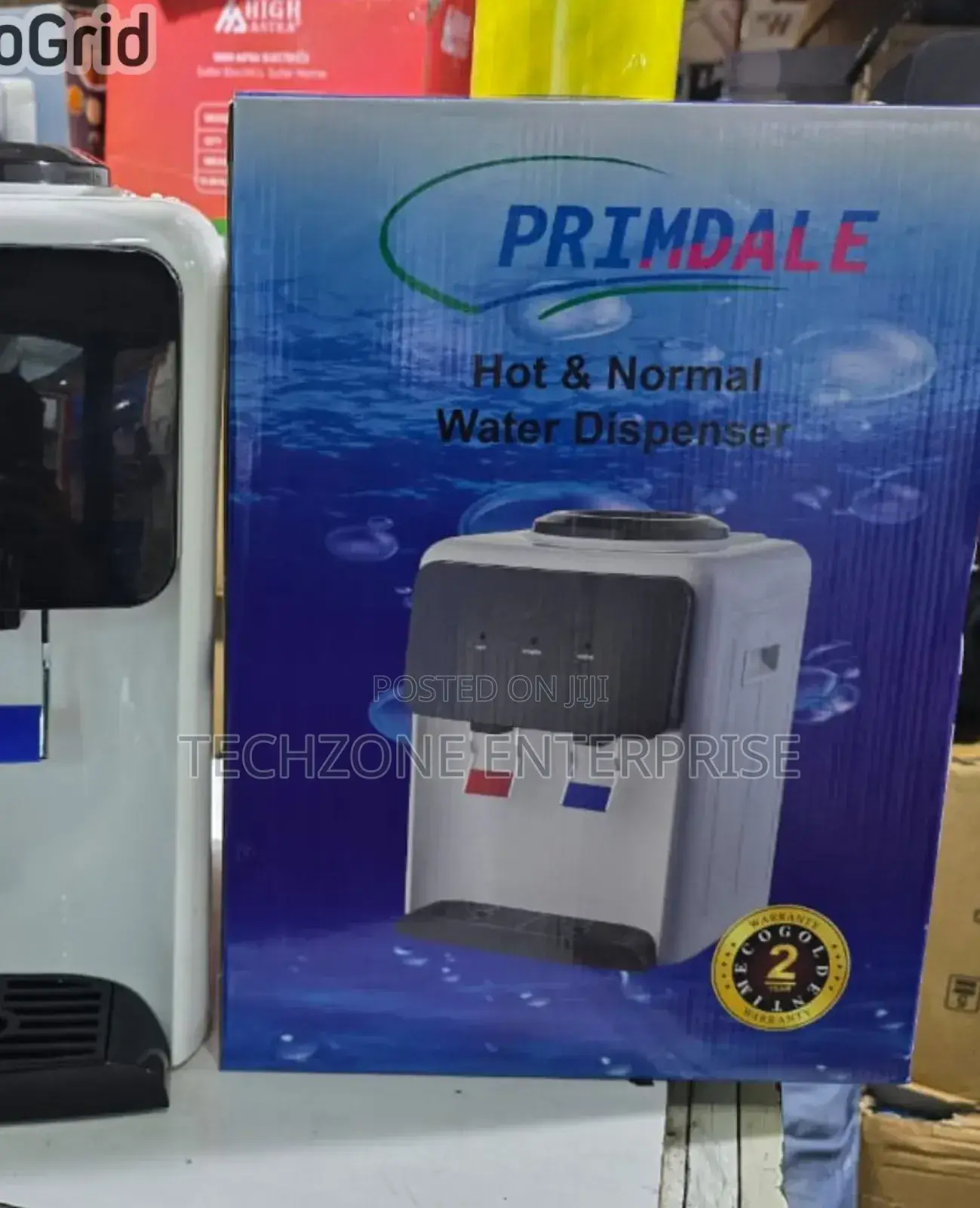 Primdale Hot and Normal Tabletop Water Dispenser Push Taps,