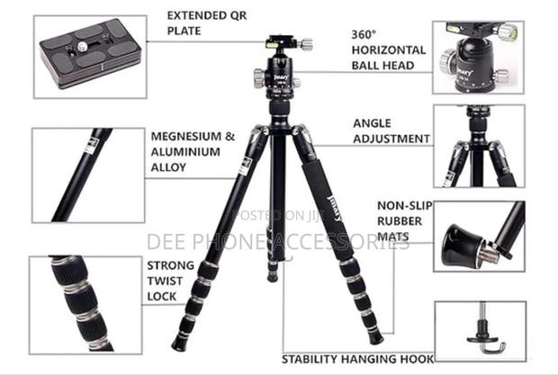 Jmary Kt255 + Nb 36 Professional Tripod and Monopod