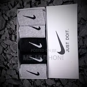 5pairs Tube Nike Cotton Socks Pack*