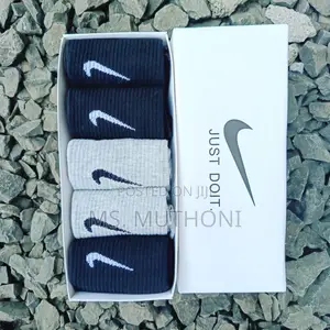 5pairs Tube Nike Cotton Socks Pack*