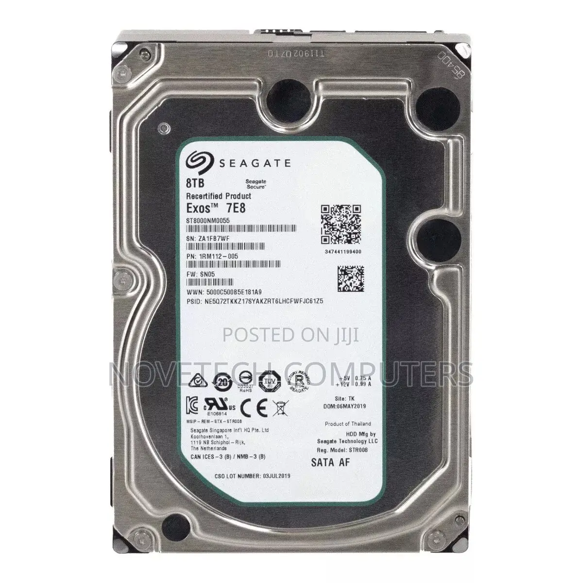 Seagate 8tb Desktop Hard Disk Drive - Internal