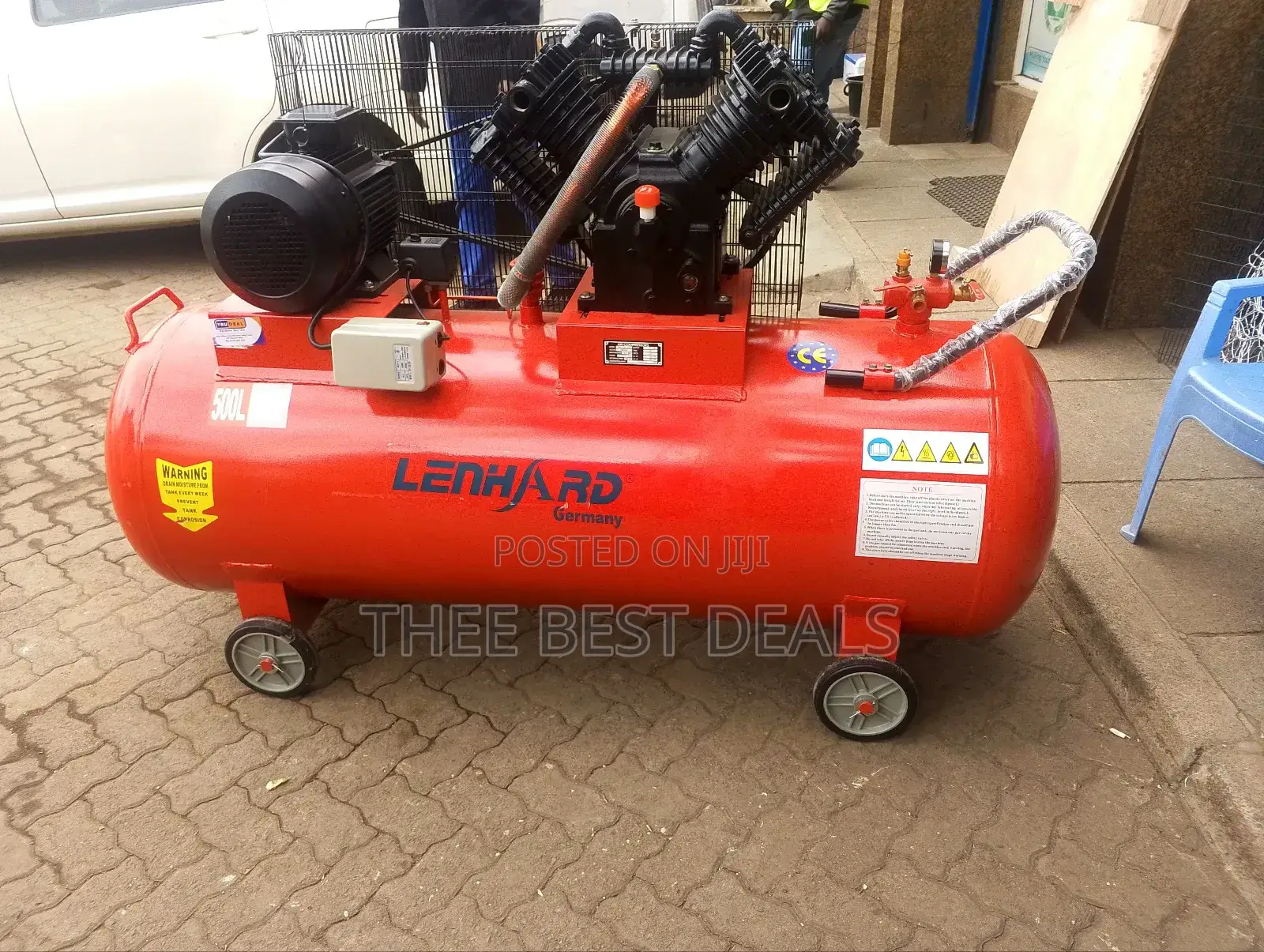 Heavy Duty 500 Litres Air Compressor