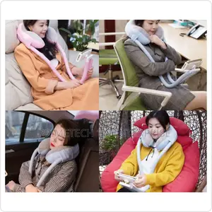Neck Pillow Massager With Phone/Tablet Holder