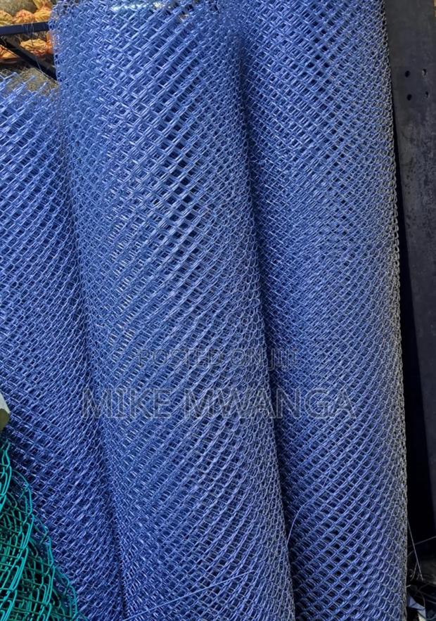 Blue PVC Chain Link - main view