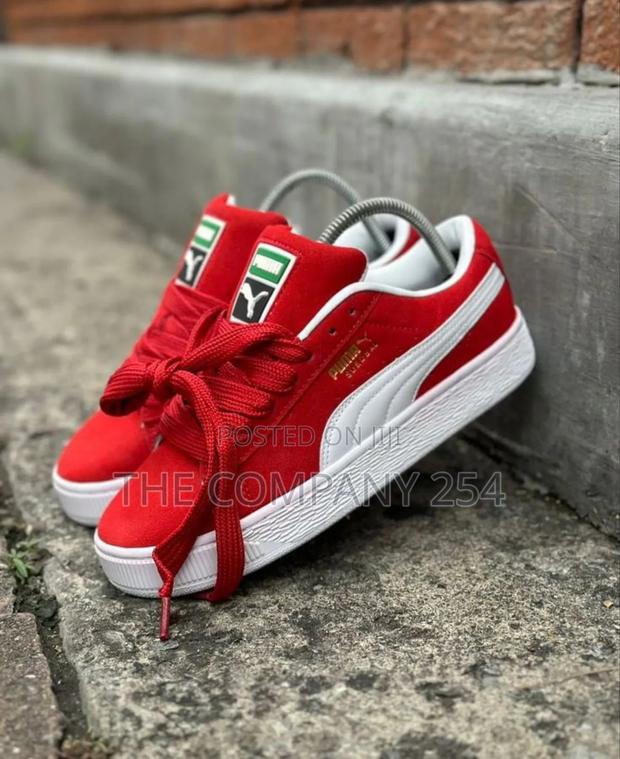 Quality Leather Casual Puma Sued Sneakers Shoes