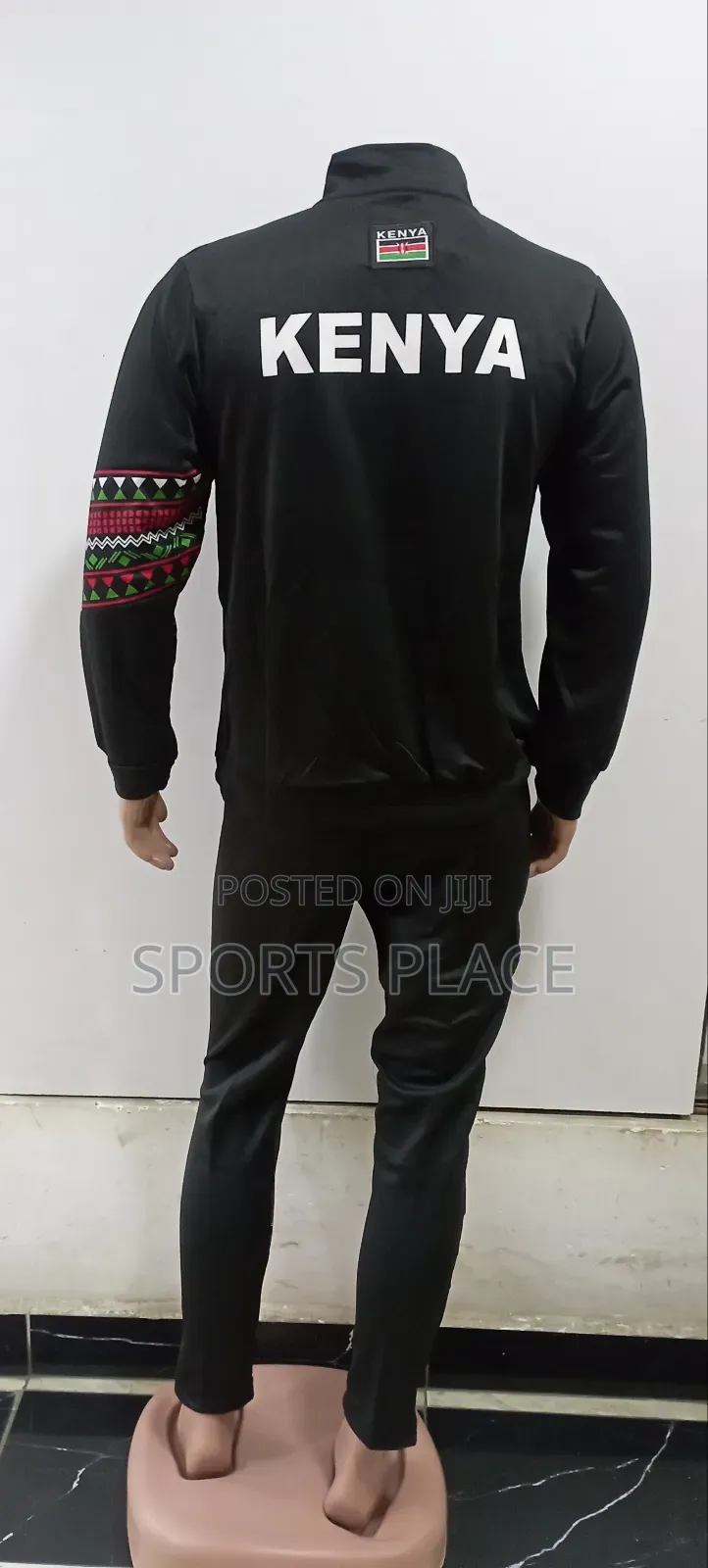 Latest Kenya Team Black Tracksuit