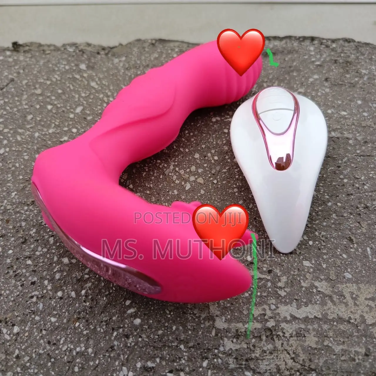 2in1 Remote G-Sp*T Electric Vibrat**