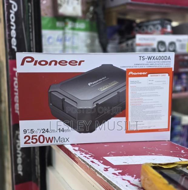Pioneer Ts-Wx400da Powered Subwoofer Car Under Seat Speakers