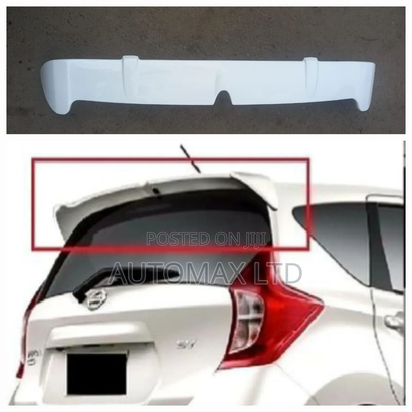 Nissan Note E12, E-Power, Trunk/ Boot Spoiler,