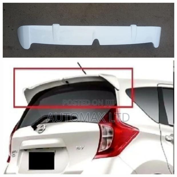 Nissan Note E12, E-Power, Trunk/ Boot Spoiler, - main view