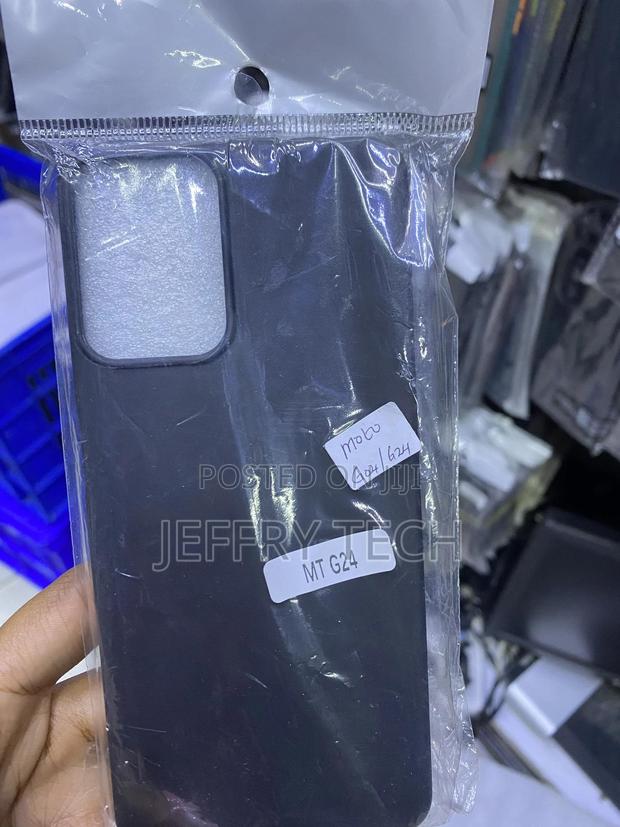 Jiayidady Liquid Silicone Case for Moto G24 Gel Rubber Case - main view