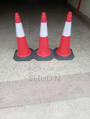 Red/White Reflective Traffic Cone