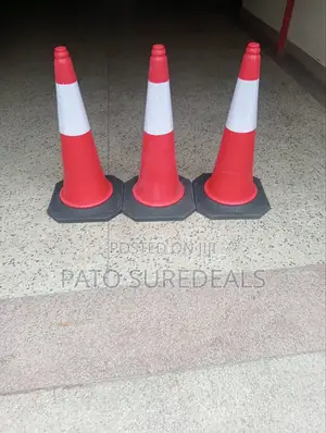 Red/White Reflective Traffic Cone