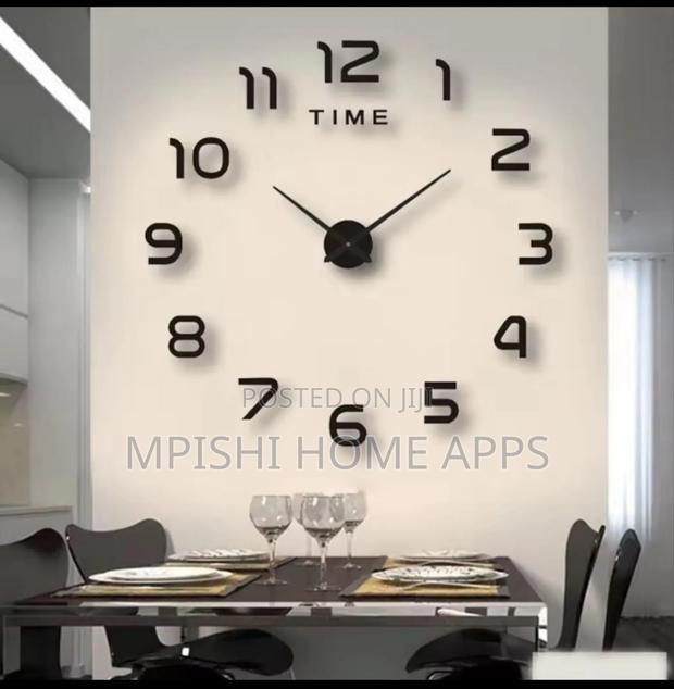 Diy Sticker Wall Clock - main view