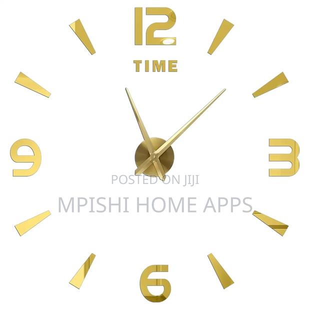 Diy Sticker Wall Clock - thumbnail 3