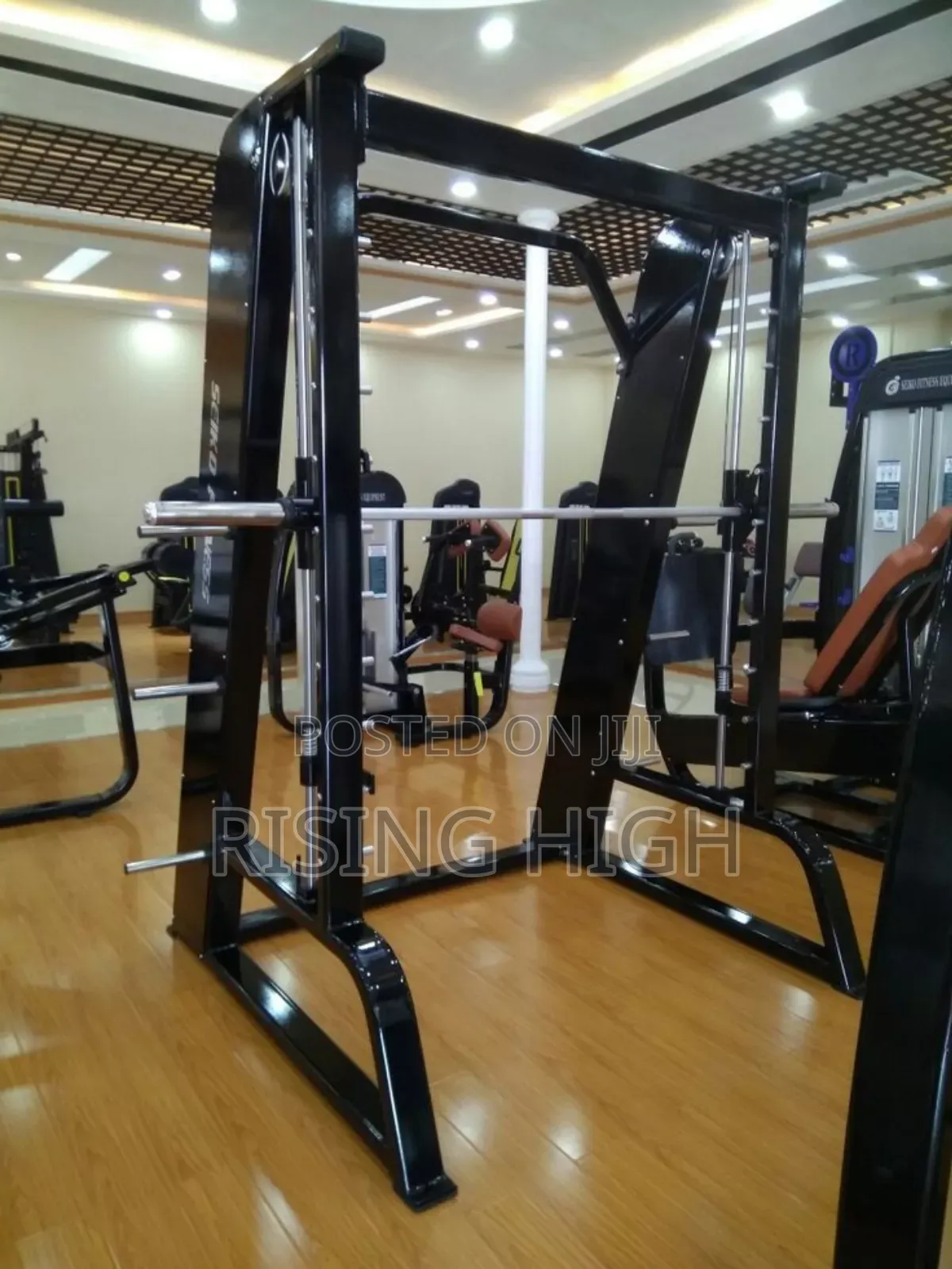  Compact Smith Machine – Full-Body Strength Training Unit