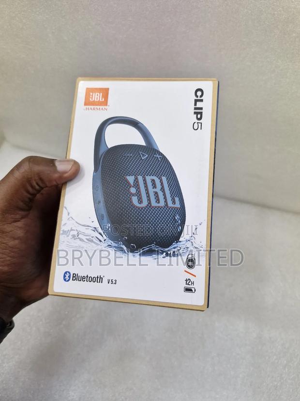 Origial JBL Clip 5 Blue Brand New Sealed