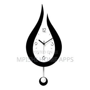 U-Shaped Wall Clock