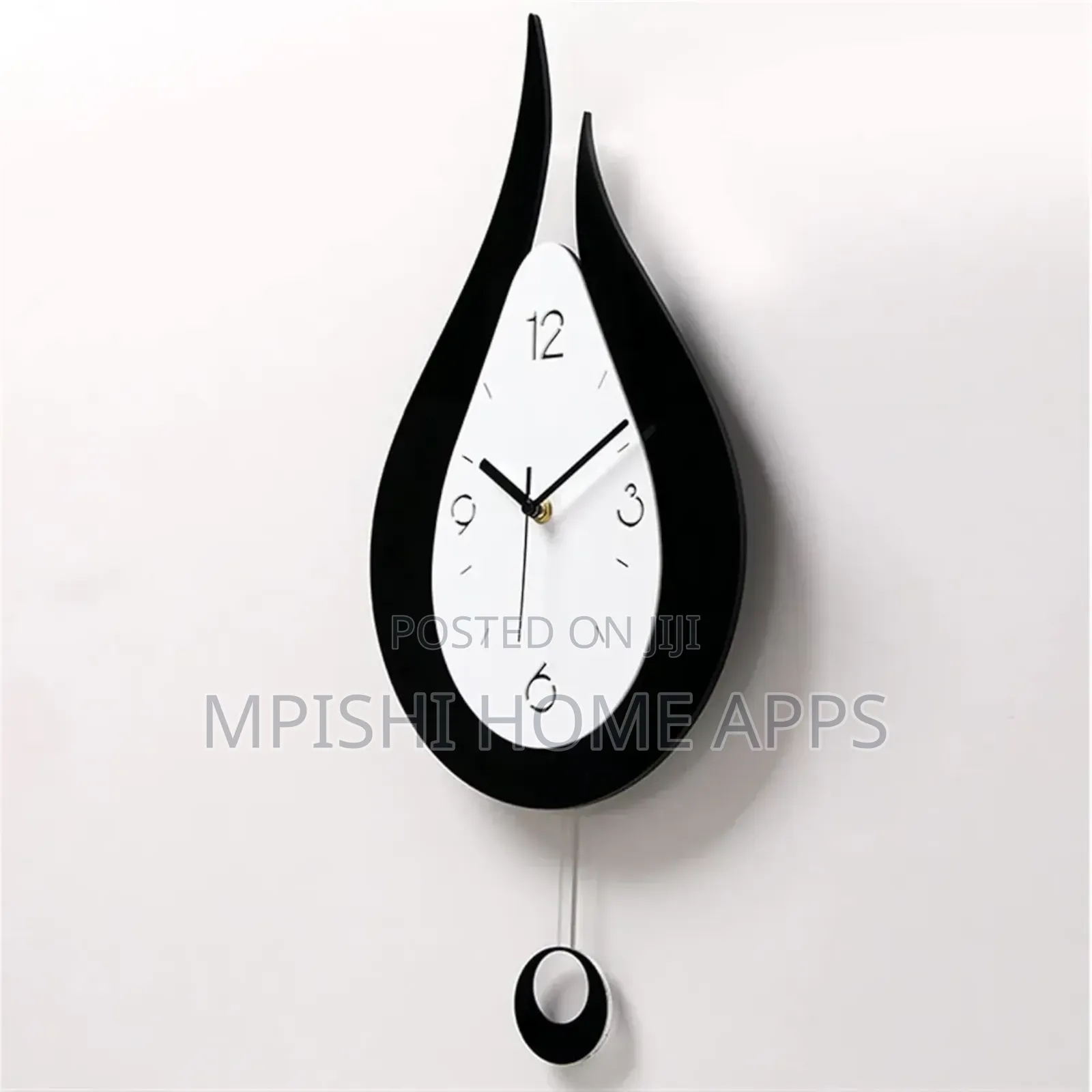 U-Shaped Wall Clock