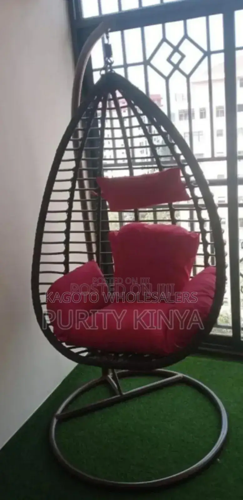 Outdoor Portable Swing Chair. At Brand New