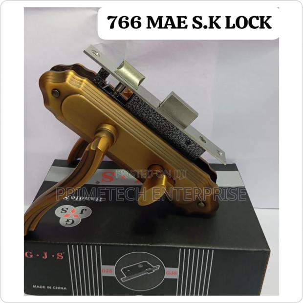 GJS-766 Coffee Door Lock - main view