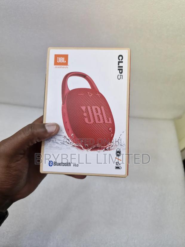 Brand New JBL Clip 5 Red, Brand New Sealed