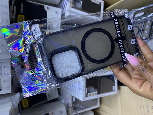 Tocol for iPhone 16 Pro Translucent Magsafe Matte Case - thumbnail 3