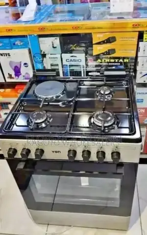 Silver Von 60by60 3+1 Standing Cooker